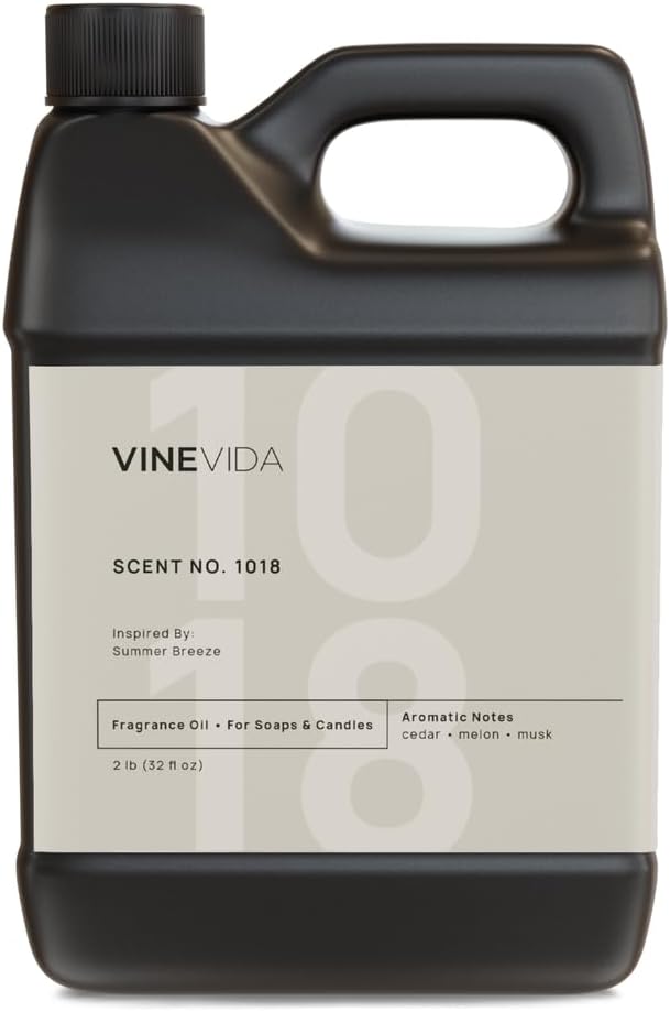 VINEVIDA [32oz] Scent No.1018 Fragrance Oil for Candle Making and Soap Making - Premium Candle Scents for Soy Candles
