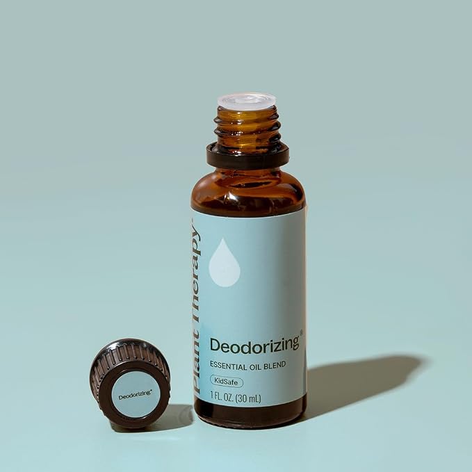 Plant Therapy Deodorizing Essential Oil Blend 30 mL (1 oz) 100% Pure, Undiluted, Therapeutic Grade