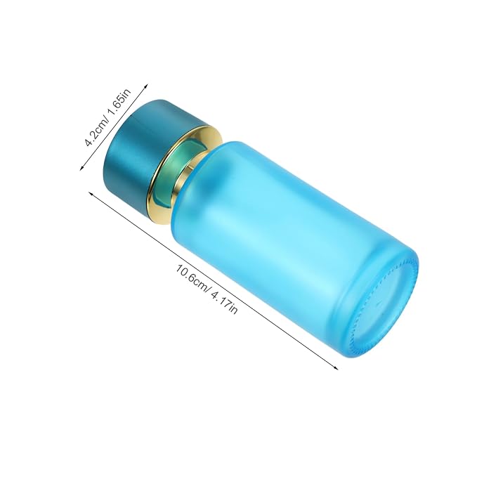 Perfume Refill Bottle Refillable Glass Spray Nozzle Portable Travel Container for Fragrance Easy to Use Scent Dispenser and Stylish for Daily Use