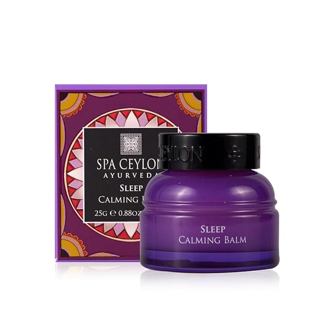 SPA CEYLON SLEEP Calming Balm | Natural Sleep Aid with Lavender & Ylang Ylang | Soothing Body Balm for Bedtime Routine | Suitable for All Skin Types