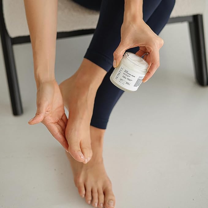 Magnesium Night Cream with Magnesium Chloride, Valerian Root, Passionflower & Lavender - Nourishing Body Balm with Organic Shea Butter for Your Evening Ritual - Made in USA, Women-Owned