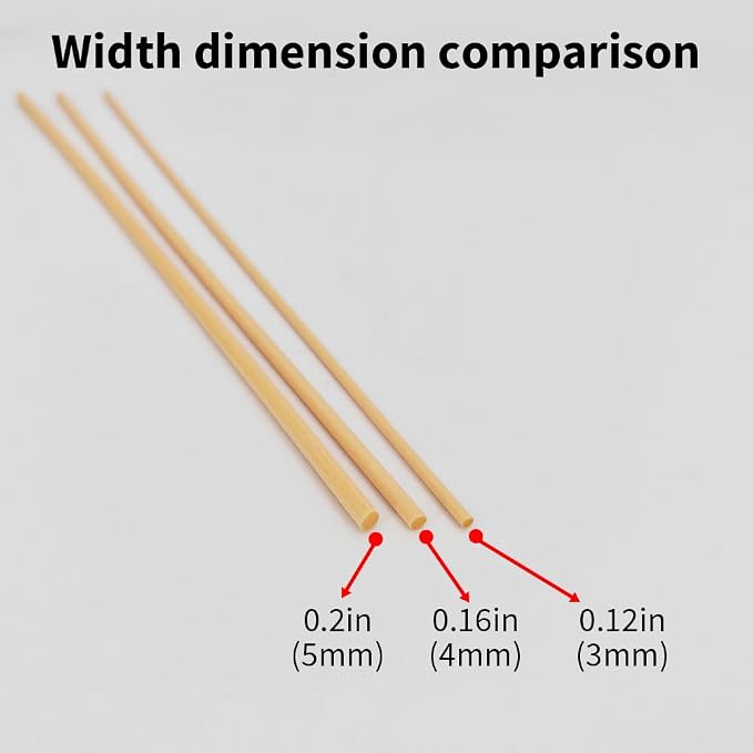 25PCS Natural Fiber Reed Diffuser Sticks 12 Inch Long 5mm Diameter Strong Absorption Refill Replacement Reeds for Diffuser Stick Essential Oil Scented Aroma Fragrance Rod for Home Office Spa