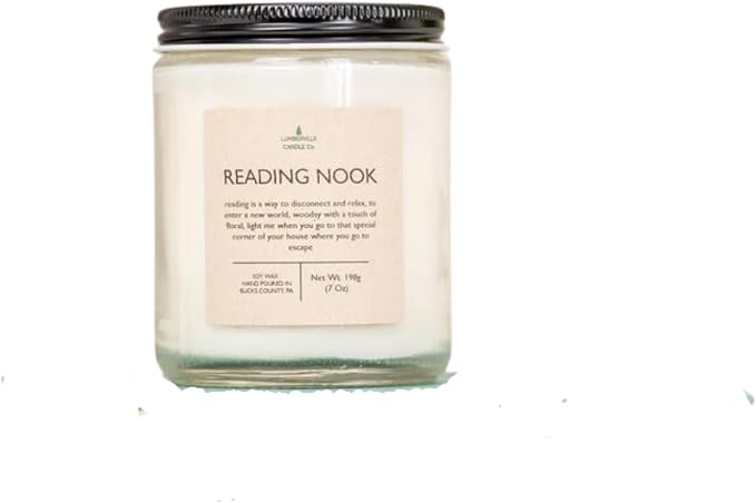 Handmade | Soy Candle (Reading Nook, 8 oz.)