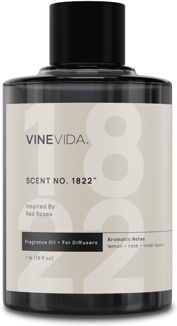 VINEVIDA [16 Oz] Inspired by: Red Roses; Diffuser Oil Refill | Premium Scent Diffuser Oil for Home | Non-Toxic Fragrance