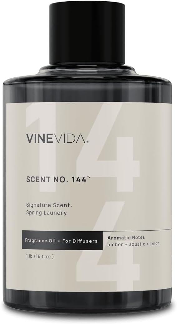 VINEVIDA [16 Oz] Inspired by: Spring Laundry; Diffuser Oil Refill | Premium Scent Diffuser Oil for Home | Non-Toxic Fragrance