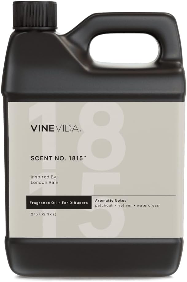 VINEVIDA [32 Oz] Inspired by: London Rain; Diffuser Oil Refill | Premium Scent Diffuser Oil for Home | Non-Toxic Fragrance
