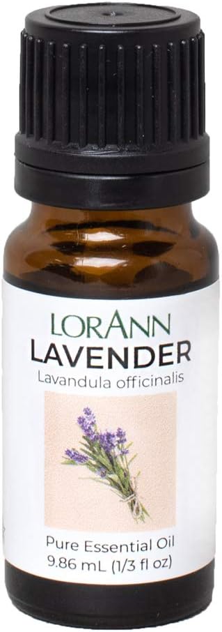LorAnn Lavender Oil (100% Pure Food Grade), 1/3 Ounce Dropper Bottle