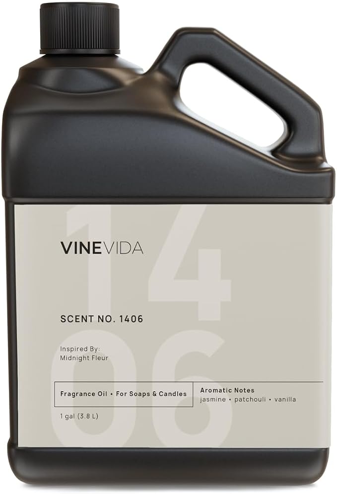 VINEVIDA [128oz] Scent No.1406 Fragrance Oil - USA Candle Scents - Natural Oil for Candle and Soap Making