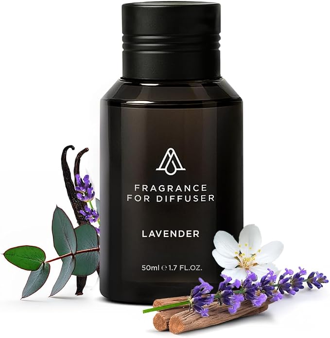 AromaPlan Hotel Scents Lavender, 1.7 Fl Oz (50 ml)- Home Luxury Aroma & Hotel Fragrance Essential Oil- Hotel Essential Oil for Aromatherapy- USA Made, Bolder Aroma & Longer Lasting