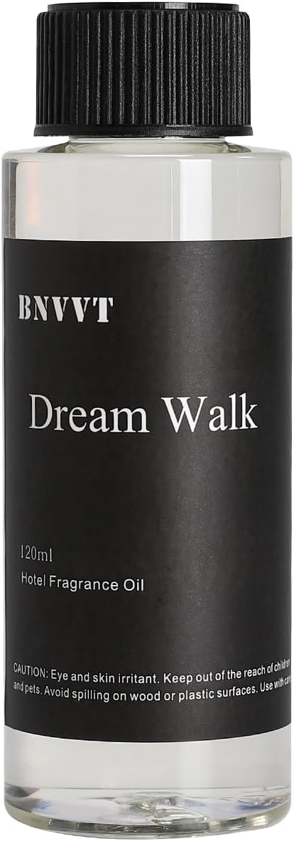 Hotel Diffuser Oil Dream Walk - The Iconic 5-Star Hotel Coastal Blend - Lemon Bergamot Sea Breeze - 120 mL Premium Fragrance Oil for Ultrasonic and Waterless Diffusers and Crafting