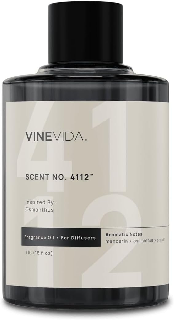 VINEVIDA [16 Oz] Inspired by: Osmanthus; Diffuser Oil Refill | Premium Scent Diffuser Oil for Home | Non-Toxic Fragrance