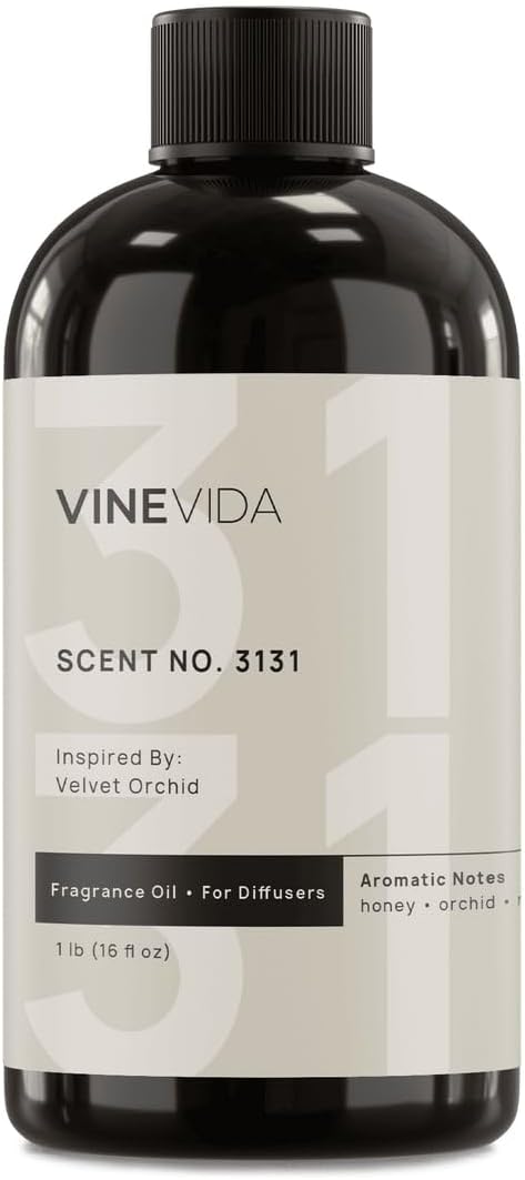 VINEVIDA [16 Oz] Inspired by: Velvet Orchid; Diffuser Oil Refill | Premium Scent Diffuser Oil for Home | Non-Toxic Fragrance