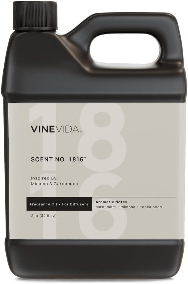 VINEVIDA [32 Oz] Inspired by: Mimosa & Cardamom; Diffuser Oil Refill | Premium Scent Diffuser Oil for Home | Non-Toxic Fragrance