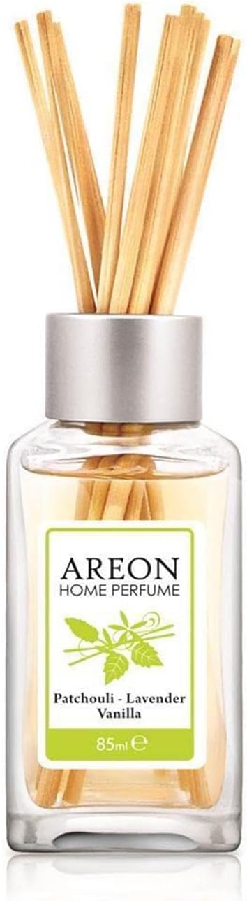 Areon Home Luxury Perfume Reed Diffuser Spring Bouquet + 10 Rattan Reeds 85ml