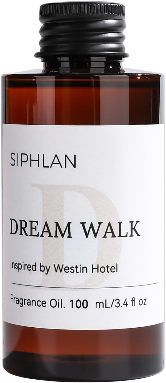Dream Walk Hotel Collection Diffuser Oil – 100mL Luxury Aromatherapy Essential Oil for Diffusers & Waterless Diffusers – Premium Fragrance for Home & Office