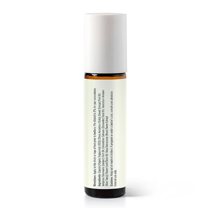 Plant Therapy Kids Sweet Dreams Essential Oil Blend Pre-Diluted Roll-On 10 mL (1/3 oz) 100% Pure, Soothing Aromatherapy for Relaxation and Better Sleep