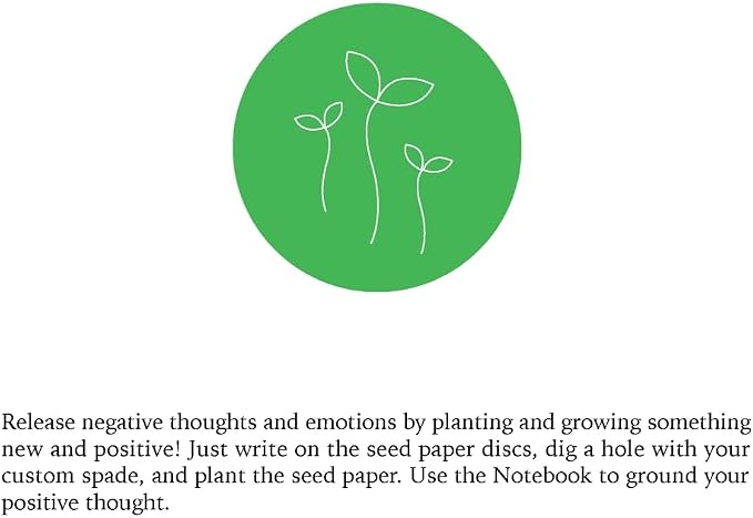 The Earth Kit - Bury Negative Thoughts for Relaxation - Give The Gift of Peace of Mind - Self Care Kit by Two Sage Sisters