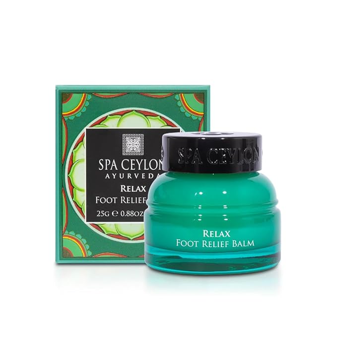 SPA CEYLON RELAX Foot Relief Balm | Instant Cooling & Soothing | relief for tired & fatigued feet | Hydrating | Suitable for all skin types