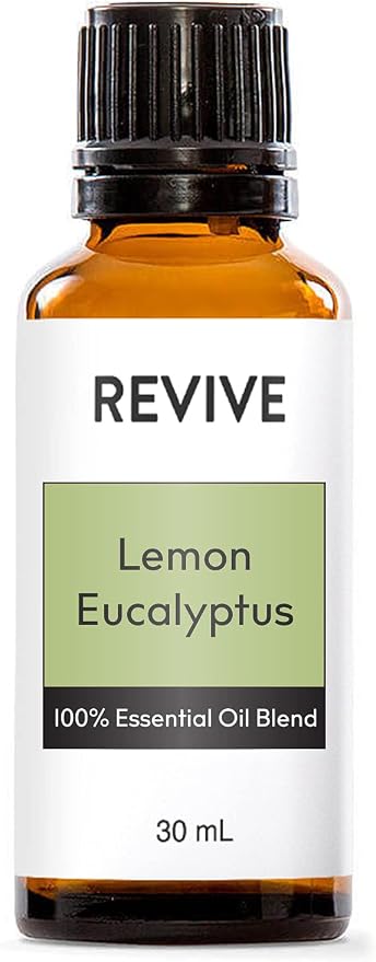 Lemon Eucalyptus Essential Oil 30mL by Revive Essential Oils - 100% Pure Therapeutic Grade, for Diffuser, Humidifier, Massage, Aromatherapy, Skin & Hair Care