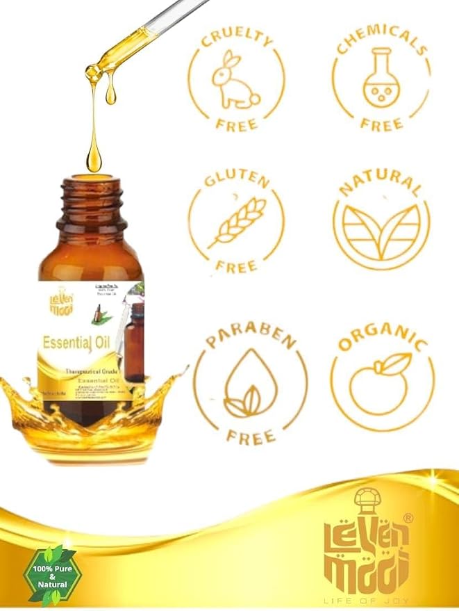 LEVENMOOI Norway Spruce (Picea Abies) Pure & Natural Therapeutic Grade Essential Oil Glass Without Dropper (5ml)