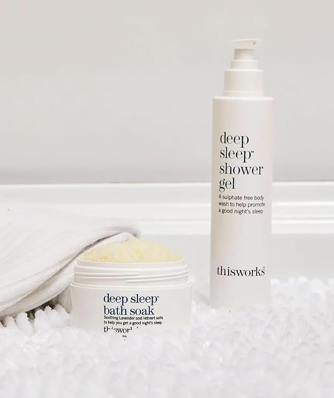 THISWORKS deep sleep shower gel: Calms the Mind and Protects the Skin, 8.4 fl oz (250ml)