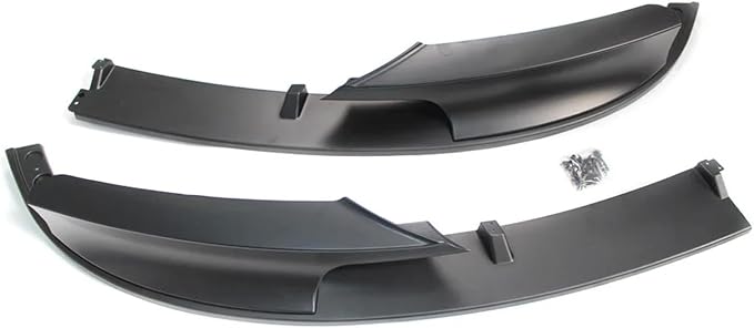 For BMW 3 Series F30 F31 F35 2012-2018 M Sport Car Front Bumper Splitter Spoiler Lip Diffuser Protector Cover Body Kit Exterior(Carbon Fiber Look)