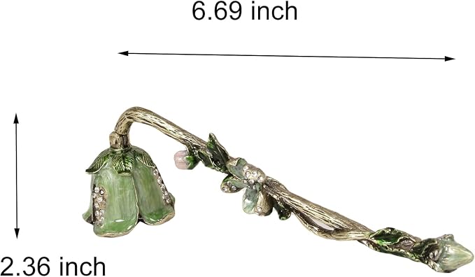 Candle Snuffer, Candle Extinguisher with Long Durable Handle, Vintage Wax Snuffer, Decorative Wick Snuffer, Perfect for Candle Lovers as Gifts