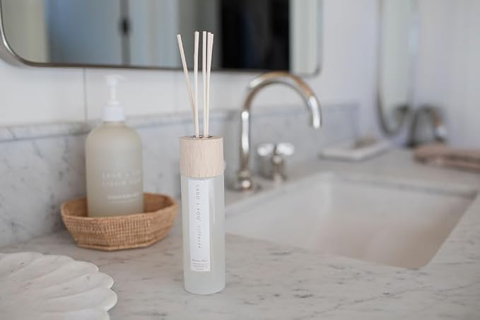 Sand + Fog Ocean Mist Reed Diffuser | Made with Essential Oils | Fill Your Home with the Your Favorite Luxurious Fragrance