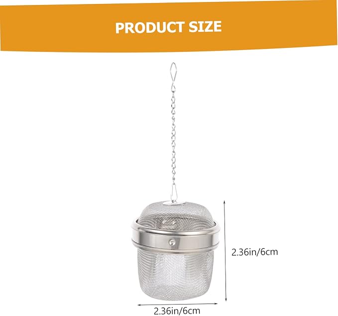 PRETYZOOM 6pcs Watch Cleaning Kit Tea Infuser Balls Jewelry Washing Basket for Basket Cleaning