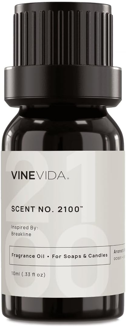 VINEVIDA [0.33oz] Scent No.2100 Fragrance Oil for Candle & Soap Making - Natural Candle Scents Made in USA