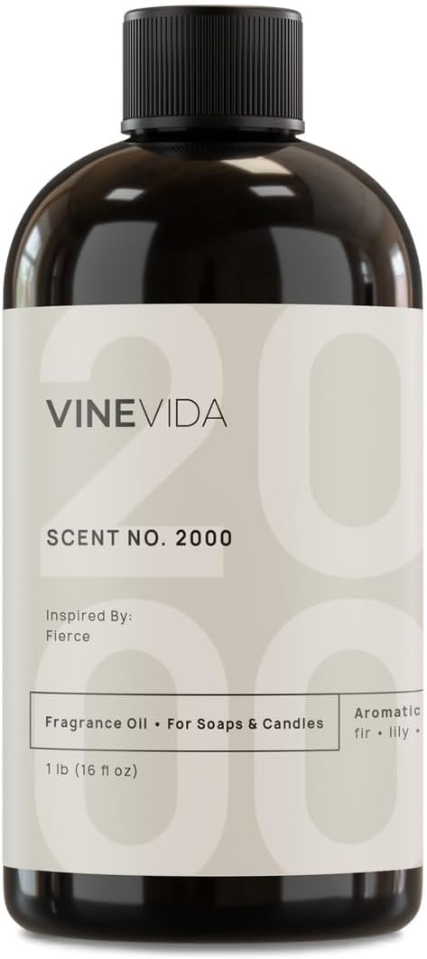 VINEVIDA [16oz] Scent No.2000 Fragrance Oil for Candle Making and Soap Making - Premium Candle Scents for Soy Candles