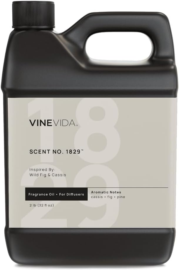 VINEVIDA [32 Oz] Inspired by: Wild Fig & Cassis; Diffuser Oil Refill | Premium Scent Diffuser Oil for Home | Non-Toxic Fragrance