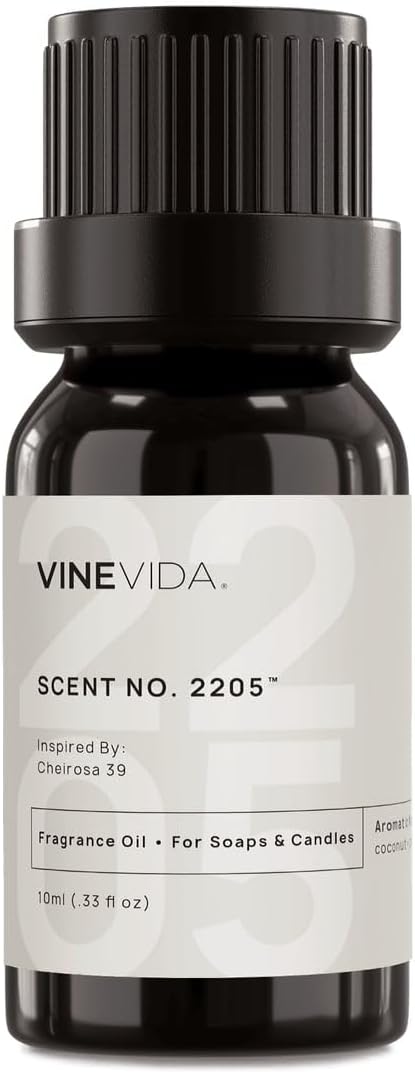 VINEVIDA [0.33oz] Scent No.2205 Fragrance Oil for Candle Making and Soap Making - Premium Candle Scents for Soy Candles