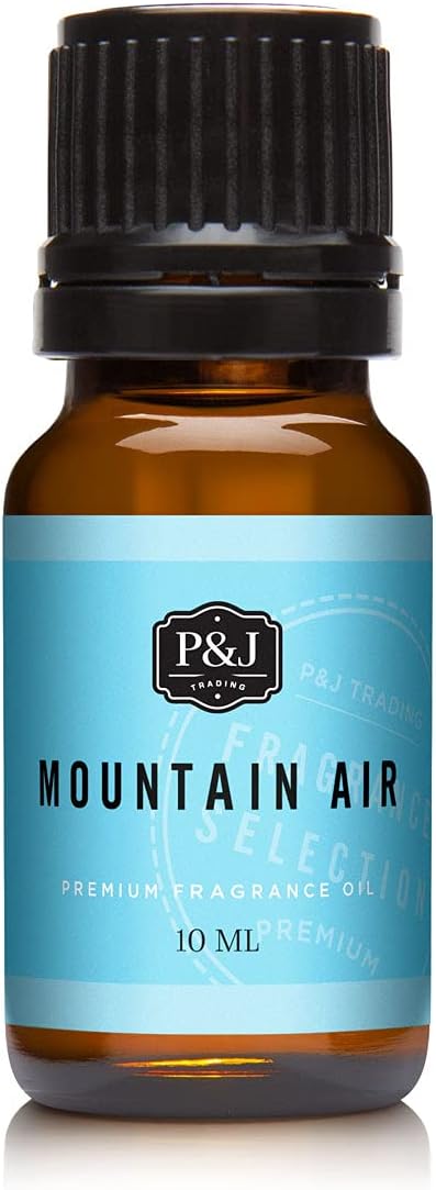P&J Trading Fragrance Oil for Diffusers for Home - Mountain Air 10ml Fragrance Scents for Candle Making - Soap Making Supplies & Car Diffuser Scents