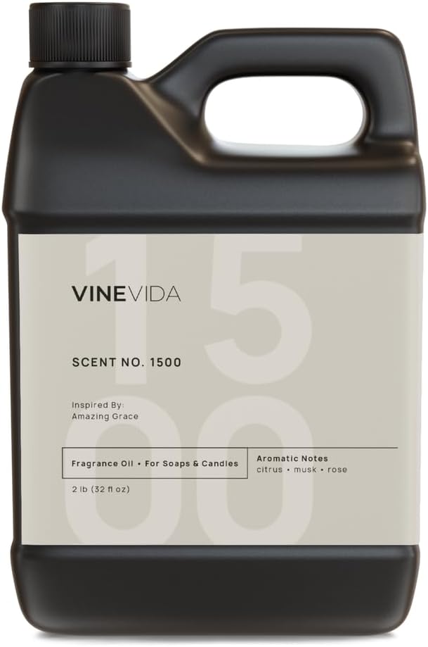 VINEVIDA Amazing Grace by Philosophy Fragrance Oil for C le Making Scents Soap Making, Perfume Oils, Soy C les, Bath Bombs, Linen Spray Air Freshener, Laundry Freshies 32 Fl Oz (Pack of 1)