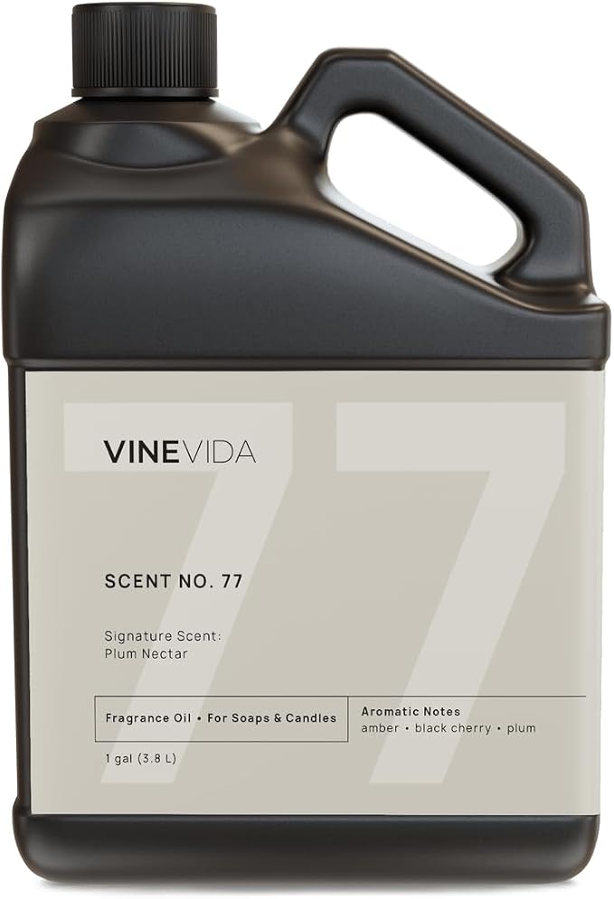 VINEVIDA [128oz] Scent No.77 Fragrance Oil for Candle Making and Soap Making - Premium Candle Scents for Soy Candles