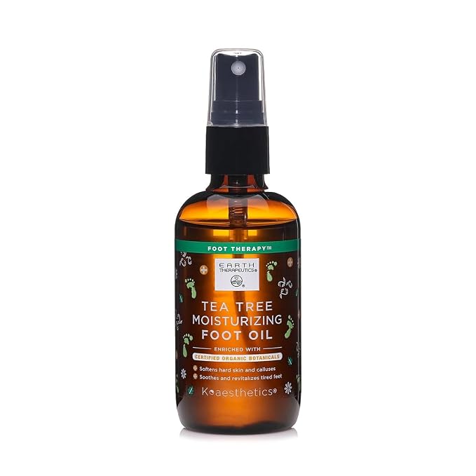 Earth Therapeutics Tea Tree Moisturizing Foot Oil (3.38 oz)
