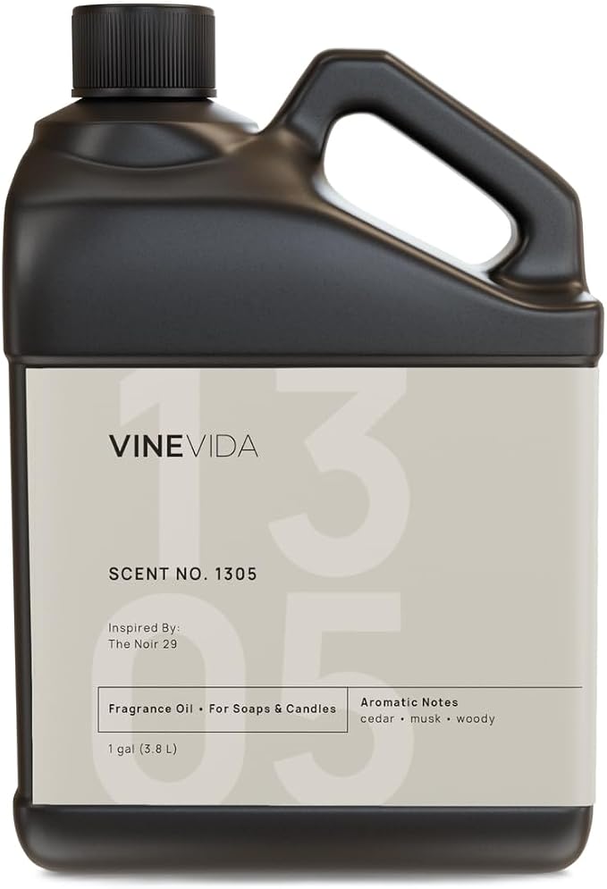 VINEVIDA [128oz] Scent No.1305 Fragrance Oil for Candle Making and Soap Making - Premium Candle Scents for Soy Candles
