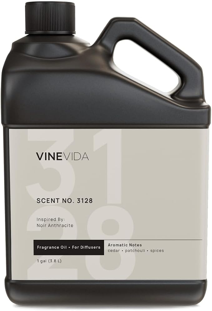 VINEVIDA [128 Oz] Inspired by: Noir Anthracite; Diffuser Oil Refill | Premium Scent Diffuser Oil for Home | Non-Toxic Fragrance
