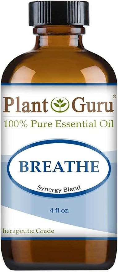 Breathe Essential Oil Blend 4oz Respiratory 100% Pure Therapeutic Grade.