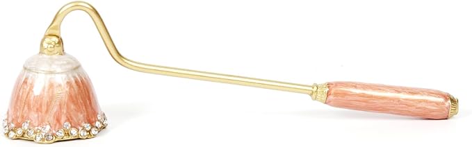 Candle Snuffer, Candle Extinguisher with Long Durable Handle, Vintage Wax Snuffer, Decorative Wick Snuffer, Perfect for Candle Lovers as Gifts