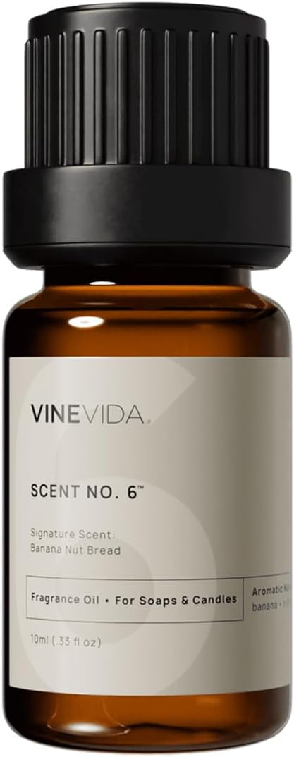 VINEVIDA [0.33oz] Scent No.6 Fragrance Oil for Candle Making and Soap Making - Premium Candle Scents for Soy Candles