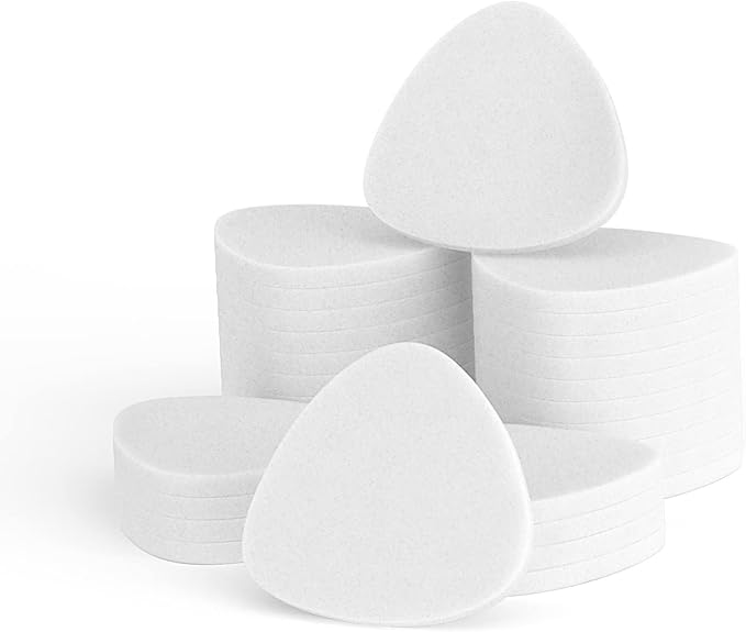 Ulrempart Refill Pad Compatible with Homedics Humidifier Essential Oil Diffuser | Essential Oil Replacement Microfiber Pad | Triangle Oil Tray Pad | White 30-Pack