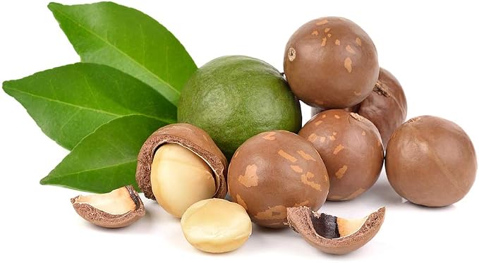US Organic Macadamia Nut Oil Unrefined Virgin, Certified Organic, Pure & Natural, Cold Pressed, Sourced in Kenya, in Amber Glass Bottle w/Glass Eye dropper for Easy Application (4 oz (Large))