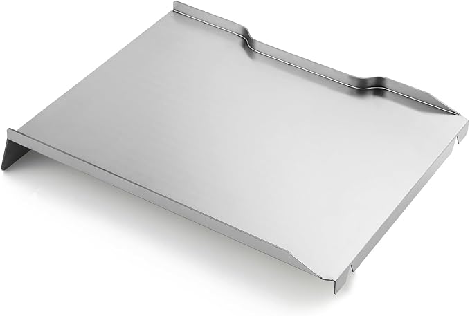 Ironwood 650 Drip Tray Grill Replacement Parts for Traeger Drip Pan Heat Baffle TFB65BLE Redland 650 TFB65BVH TFB65BLF TFB65BLFC KIT0438 KIT0438-AMP Bottom Grease Drain Pan Catcher Tray Accessories