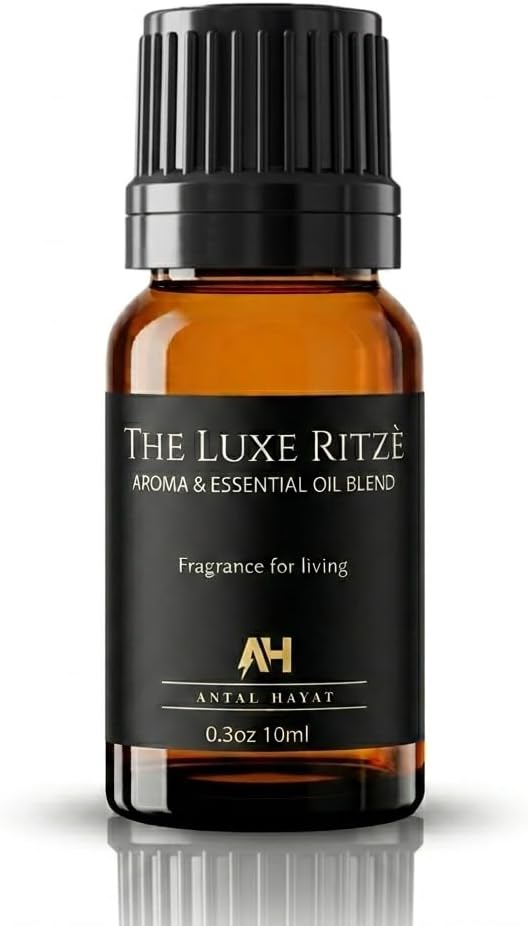 Hotel Diffuser Oil Inspired by The Ritz Carlton Hotel - Essential Oils for Humidifiers and Waterless Diffusers - Ritz Carlton Scent Diffuser Oil - Hotel Scents for Home - Glass Bottle & Dropper (10ml)