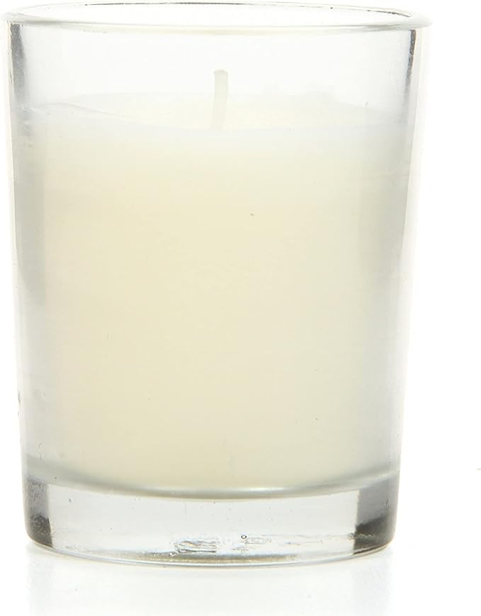 Hosley Unscented Votive Candles, Clean-Burning with 10-12 Hour Burn time Ideal for Weddings, Parties, Aromatherapy, (Ivory, 480)