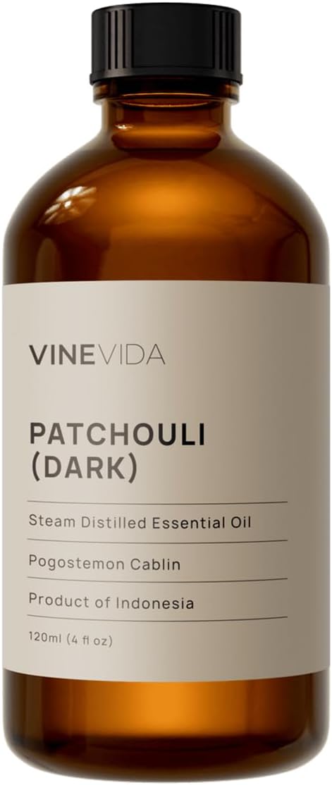 VINEVIDA Pure, Undiluted Patchouli Essential Oil 4 oz