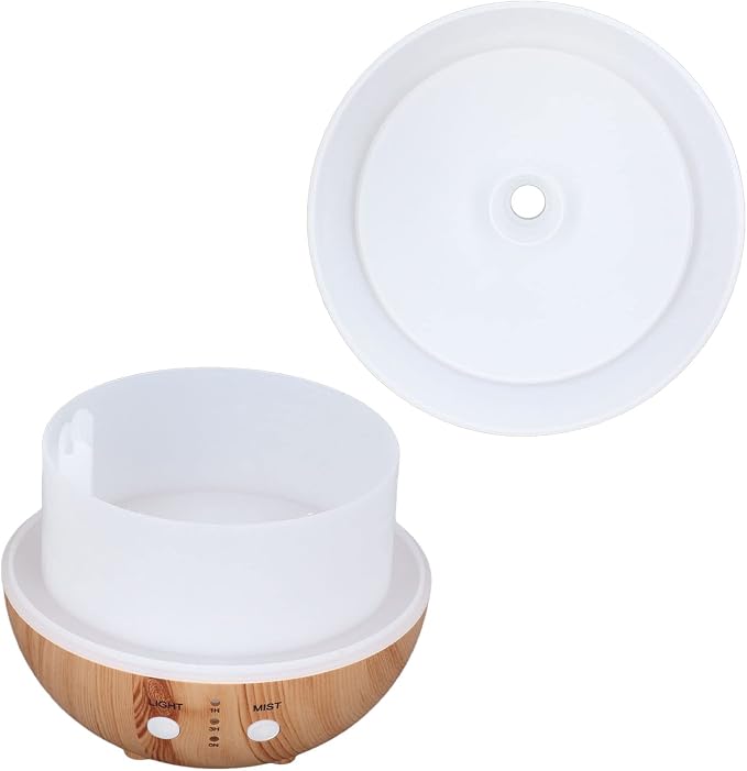 Automatic Shut Off: Essential 250ml Essential Oil Diffuser Automatic Shut Off 35db Low No USB Powered Wooden Humidifier with Night Light for Bedroom The Experience of Peace
