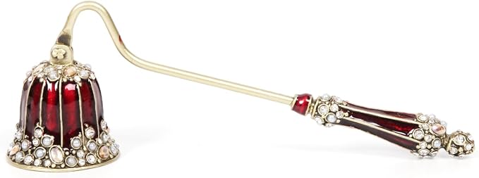 Candle Snuffer, Candle Extinguisher with Long Durable Handle, Vintage Wax Snuffer, Decorative Wick Snuffer, Perfect for Candle Lovers as Gifts